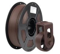 Compatible for 3D Printers 1.75mm Colored Carbon Fiber PLA Filament High-Accuracy 1kg Multi-Color Options(Brown 1KG)