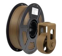Compatible for 3D Printers 1.75mm Colored Carbon Fiber PLA Filament High-Accuracy 1kg Spool Multi-Color Options(Coffee 1KG)