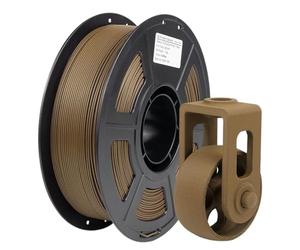 Compatible for 3D Printers 1.75mm Colored Carbon Fiber PLA Filament High-Accuracy 1kg Spool Multi-Color Options(Coffee 1KG)