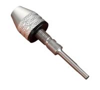Compatible for 3mm Shank Mini Drill Chuck Adapter Converter, 0.3-3.4mm Conversion Drill Chuck for Power Impact Drivers, Grinding & Engraving Machines