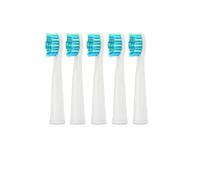 Compatible for 5 Pcs Toothbrush Replaceable Soft Bristle Travel Box Storage Case SG-507B/908/909/917/610/659/719/910(5 pc White Heads)