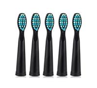 Compatible for 5 Pcs Toothbrush Replaceable Soft Bristle Travel Box Storage Case SG-507B/908/909/917/610/659/719/910(Black Box only)