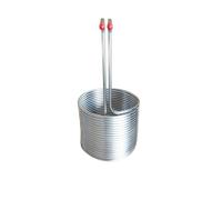 Compatible for 50L Self-Brewed Beer Stainless Steel Cooling Coil Immersion Wort Chiller 3/8'' Home Brewing Beer Bar Spiral Wort Chiller Pipe