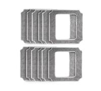 Compatible for ABIR ，WD8 V21S V23S Cleaning Mops Window Cleaner Robot,Reusable Washable Rags for Washing Windows Glass Spare Parts,6/12/ 18 Pcs Cloth(12pcs)