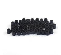 Compatible for AC 1/4" Charging Hose Automotive-Air Conditioning Maintenance Aprons Seal Repair Kit Gasket System 50pcs Refrigeration Components-Rubber Gasket Seal Kit Sealing Washer Set Air Tube