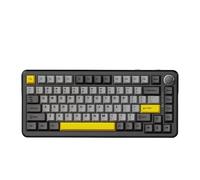 Compatible for Ajazz AK820 MAX 75% Magnetic Mechanical Gaming Keyboard, Screen & Knobs, RGB, Tri-Mode Connection(Wired-Gray-Magnetic)