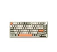 Compatible for Ajazz AK820 MAX 75% Magnetic Mechanical Gaming Keyboard, Screen & Knobs, RGB, Tri-Mode Connection(Yellow-Fish Switch)