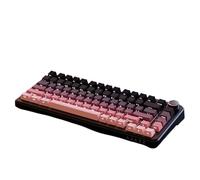 Compatible for Ajazz AK820 MAX 75% Magnetic Mechanical Gaming Keyboard, Screen & Knobs, RGB, Tri-Mode Connection(Wired-Pink-Magnetic)