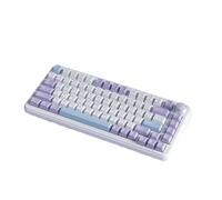 Compatible for Ajazz AK820 MAX 75% Magnetic Mechanical Gaming Keyboard, Screen & Knobs, RGB, Tri-Mode Connection(Purple-BOX Switch)