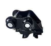 Compatible for Alloy Steel Quick Coupler, Mechanical Hitch for Under 3 Ton Mini Excavators
