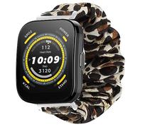 Compatible for Amazfit Bip 5 Band, Blueshaweu 22mm Fabric Elastic Scrunchie Elastic Women Cute Replacement Straps Compatible for Amazfit Bip 5 / Cheetah Pro / Cheetah / GTR 47mm / GTR 2 / GTR 3 / GTR 3 Pro / GTR 4 / GTR 2e / Falcon / Stratos Smartwatch