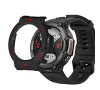 Compatible for Amazfit T-Rex 2 Case, onetuo Anti-Scratch Lightweight Shockproof Bumper Case Cover Compatible for Amazfit T-Rex 2 Smart Watch (Red)