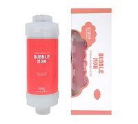 [Compatible for Any Shower Head] BUBBLEMON Vitamin C Shower Filter,Rose Scent,Made in Korea,Hard Water Softer,Chlorine Reduction,Aroma Therapy,Shower Head Filter for Skin and Hair,Easy Installation