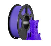 Compatible for ANYCUBIC Kobra 2 Pro, 1.75mm Multicolor PLA Filament 1KG Spool, FDM 3D Printing Material with Color Change Effects(Purple -1kg)