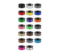 Compatible for ANYCUBIC PLA Filament 1.75mm Multi-Colored 2KG (2 Rolls X 1KG) for 3D Printers(2KG Brown)