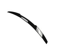 Compatible For Audi A4 S4 B8 B8.5 Sedan 2009-2016 M4 Style Rear Spoiler Wing Car Rear Trunk Boot Lip Spoiler Cap Lip Boot Cover Car Styling((09-12) Glossy Black)