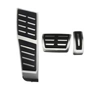 Compatible For Audi A7 S7 RS7 4G 2010-2017 A6 S6 RS6 C7 4G RHD Car Gas Fuel Brake Dead Rest Foot Pedal Cover Cap Pad Trim Auto Accessories(RHD AT WITH REST)