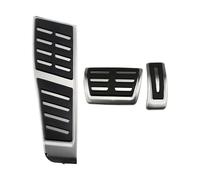 Compatible For Audi A7 S7 RS7 4G 2010-2017 A6 S6 RS6 C7 4G RHD Car Gas Fuel Brake Dead Rest Foot Pedal Cover Cap Pad Trim Auto Accessories(RHD AT WITH REST)
