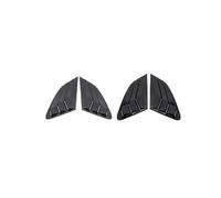 Compatible For AUDI Q3 Rear Side Window Louvers Cover Trims Air Vent Louvers Sun Shade Shutter Car Accessories 2011-2018 2019-2022 2023(For 2011-2018,Carbon fiber)