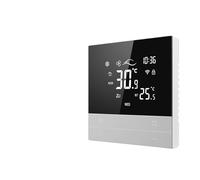 Compatible For AVATTO Tuya WiFi Smart Central Air Conditioning Thermostat Switch Heating Cool 3 Speed Fan Coil Unit Work With Alexa Google Home(2 Pipe Wifi)