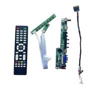 Compatible For B101EW05 V3/V1/V0 V.0/V.1/V.3 Controller Driver Board TV Analog Laptop Matrix LVDS 40 Pin USB+AV+VGA+HDMI 1280x800 10.1" Kit, Laptop Monitor Motherboard(For B101EW05 V.1)