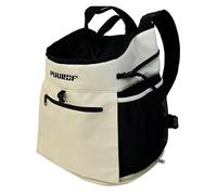 Compatible For Backpack dog backpack accessories Small cat go out bag break free walk dirty pet Car(Black,L)