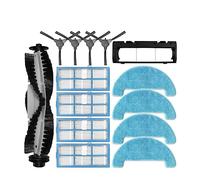 Compatible For Bagotte BG600 / BG700 / BG750 / BG800 MAX Spare Parts Accessories Main Side Brush Hepa Filter Mop Rag Cloth Brush (Color : Set A)