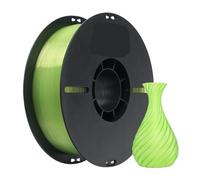 Compatible for Bambu Lab Clear Rainbow PLA 3D Printing Filament 1.75mm 1KG(Green Crystal)