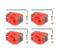 Compatible for Bambu Lab P1S/P1/X1 Series 3DSWAY Print Head Cleaner Nozzle Brush, 3D Printer Accessory(4sets red)