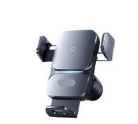 Compatible For Baseus Car Mount Infrared 15W QI Wireless Phone Charger For Holder Fast Charging Stand Easy Control