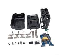Compatible For Battery Housing For Mutian 18v Ten-core Double-layer Bl1830 Bl1840 Bl1850 Bl1860 Bl1890 Featuring Dual Ic Detection Memory Function And Complete Assembly Screws Springs Black Case