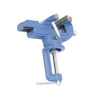 Compatible for Bench Vise, Heavy Duty 80mm Jaw High Hardness 360 Degree Rotation Universal Table Vise Clamp