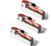 Compatible for BETAFPV LAVA 3S 550mAh 75C Battery 2PCS/3PCS/4PCS XT30 Connector for Pavo20 Pro FPV Racing Drone(3PCS 550mAh 3S)