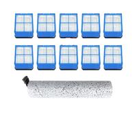Compatible for Bissell,CrossWave OmniForce 3882, Vacuum Cleaner Replacement Parts Accessories Roller Soft Brush Hepa Filter Roller Brush Components(Set7)