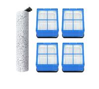 Compatible for Bissell,CrossWave OmniForce 3882, Vacuum Cleaner Replacement Parts Accessories Roller Soft Brush Hepa Filter Roller Brush Components(Set5)