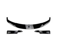Compatible For BMW 3 Series F30 F31 320i 328i 330i 335i M-Sport 2013-2019 Front Bumper Surround Splitter Lip Spoiler Bodykits(Glossy Black)