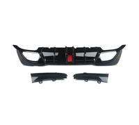 Compatible For BMW 3Ser G20 G21 Sport 2019-21 Competitive &Lamp Style Rear Diffuser Black