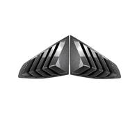 Compatible For BMW 4 Series G26 2020-2024 ABS Carbon Fiber Car Rear Side Window Rear Triangle Window Spoiler Louver Trim Car Accessories(Carbon Fiber)
