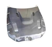 Compatible For BMW E90 E92 E93 M3 2005-2012 Resin Primer/Real Forged Carbon Fiber Front Bumper Bonnet Engine Hood Vent Cover V Bodykit(Carbon Fiber)