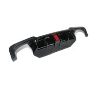Compatible For BMW F10 Rear Diffuser M5 Style With Brake Light Rear Bumper Spoiler Lip Splitter Protector 2010-2017