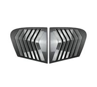 Compatible For BMW F20 1 Series 118i 120i 2011-19 - Pair Side Window Spoiler SplitterCover Trim Rear Triangle Louver Window Sunshade Tuning(Carbon Fiber Look)