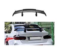 Compatible For BMW F30 F32 F36 F10 F22 G20 G22 G30 G42 M2 M3 M4 M5 Rear Spoiler Wing Universal Tail Fins Performance Style Through-Flow(Carbon Look)