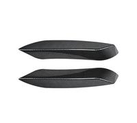 Compatible for BMW F80 M3 2014-2019 F82 F83 M4 2015-2020 Car Front Bumper Lip Splitter Canards Spoiler Fog Light Lamp Eyebrow Frame Cover(Carbon Fiber)