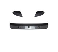 Compatible for BMW X3M X4M F97 F98 2019-2021 Car Accessories Front Bumper Spoiler Lip Diffuser Splitter Protection Kits(Carbon Fiber Look)