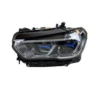 Compatible For BMW，X5 G05 Headlight 2018-2022，Compatible For BMW，X6 G06 Headlights LED Headlight Assembly G05 G06 Headlamp Black Line(Left headlight)
