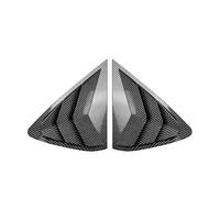 Compatible For BMW X6 F16 X6M 2015-2019 ABS Carbon Fiber Car Rear Side Window Rear Triangle Window Spoiler Louver Trim Car Accessories(Carbon Fiber)