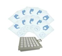 Compatible For Bosch BSG8 VS08 Type P Vacuum Dust Bags HEPA Filters.Compatible For Hoover Bags BSG82000 To BSG89999 BBZ41FP BBZ52AFP1. (Color : 11PCS-01)