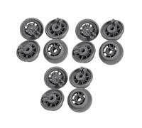 Compatible for Bosch,Neff Dishwasher Lower Basket Roller Wheel Set - 12 Pieces