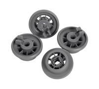Compatible for Bosch, Neff,Dishwasher Lower Basket Roller Wheel Set - 4-Piece Replacement Kit