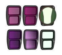 Compatible For BRDRC Lens Filter Set Compatible For DJI Air 3 UV/CPL/ND8/16/32 Optical Glass Neutral Density Filter Kit Drone Accessories(Uv cpl ND 8 16 32 64)